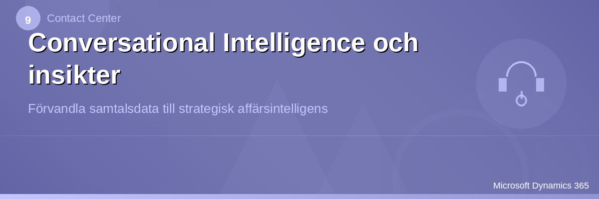 CC – Conversational Intelligence