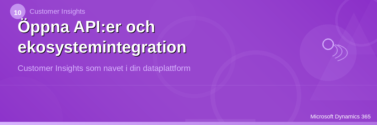 CI – API og integrasjon