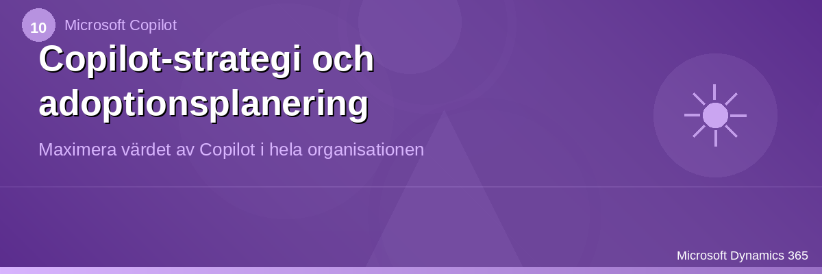 Fordypning – Adopsjon & strategi