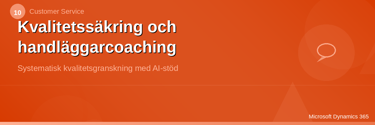 CS – Kvalitet & Coaching