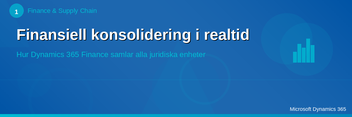 Finance – Konsolidering
