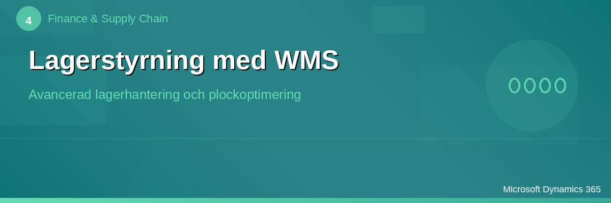 SCM – Lagerstyring