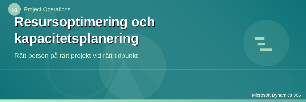 Project Ops – Ressursplanlegging