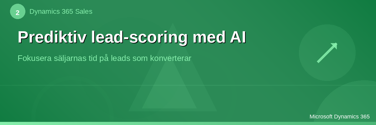 Sales – Lead-scoring