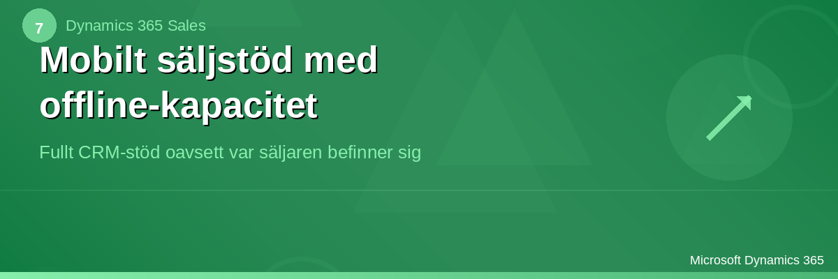 Sales – Mobil salgsstøtte